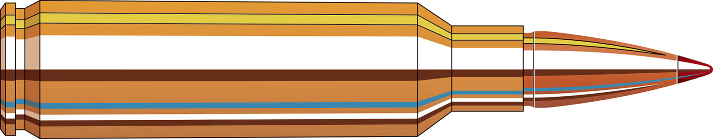 Hornady 820264 Superformance  300WinMag 165gr Copper Alloy eXpanding 20 Per Box/10 Case
