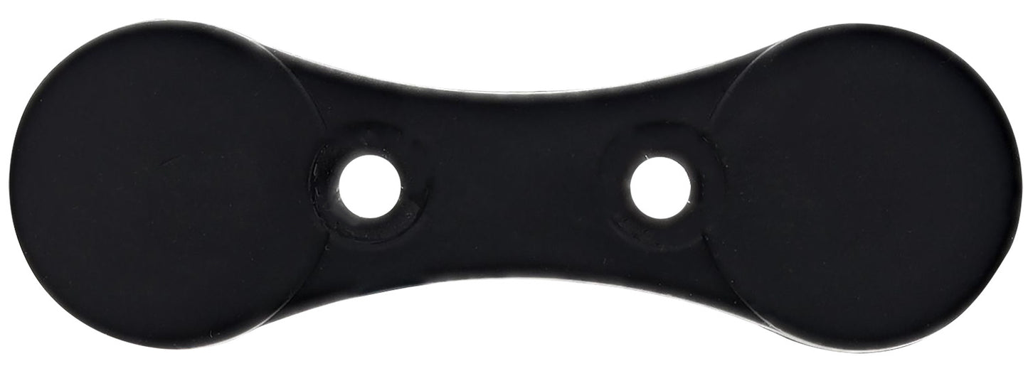 Lockdown 222501 Gun Concealment Magnet Black Metal Holds 1 Handgun