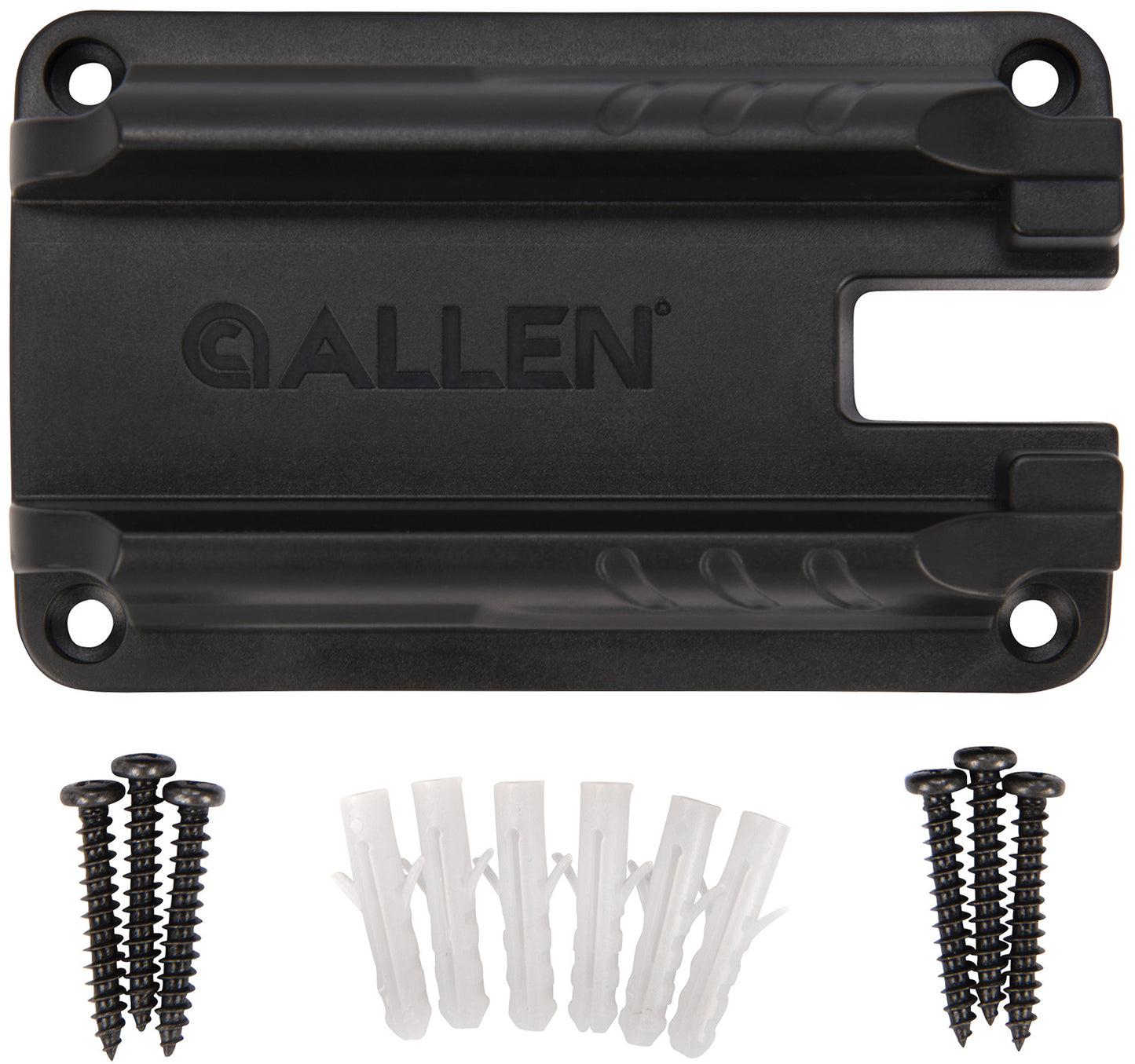 Allen 5648 Gun Ready Rail Handgun Magnet Black Metal Holds 1 Handgun