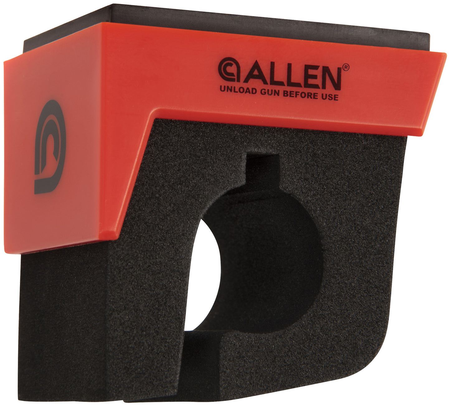 Allen 5657 Firearm & Fishing Rod Magnetic Holder Black/Red Magnet Holds 1 Rifle/Shotgun