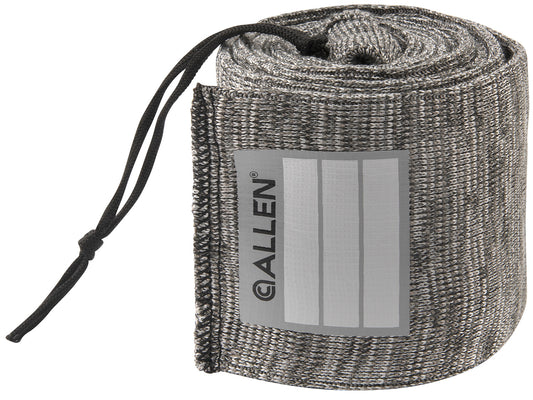 Allen 13169 Stretch Knit Gun Sock Gray Silicone-Treated Knit w/Custom ID Labeling Holds Muzzleloader 66" L x 3.75" W Interior Dimensions