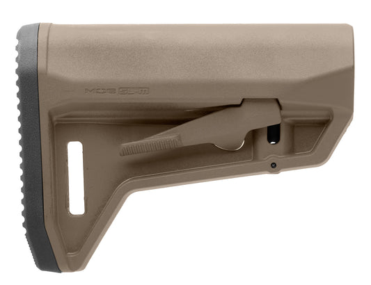 Magpul MAG1242FDE MOE SL-M Carbine Stock Flat Dark Earth Synthetic for Mil-Spec AR-Platform