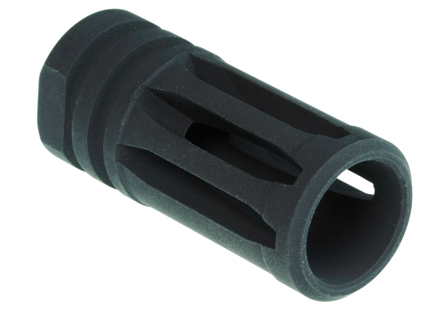 BCM A2X A2X A2 Flash Hider Black Phosphate 4150 Steel with 1/2"-28 tpi Threads for 5.56x45mm NATO M4 Platform & M16 Platform