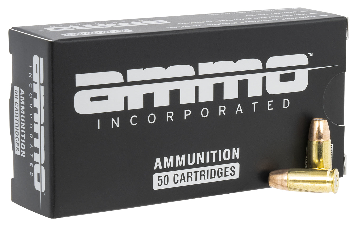 Ammo Inc 9115JHPSRR50 Signature  9mm Luger 115gr Sierra Match Jacket Hollow Point 50 Per Box/20 Case