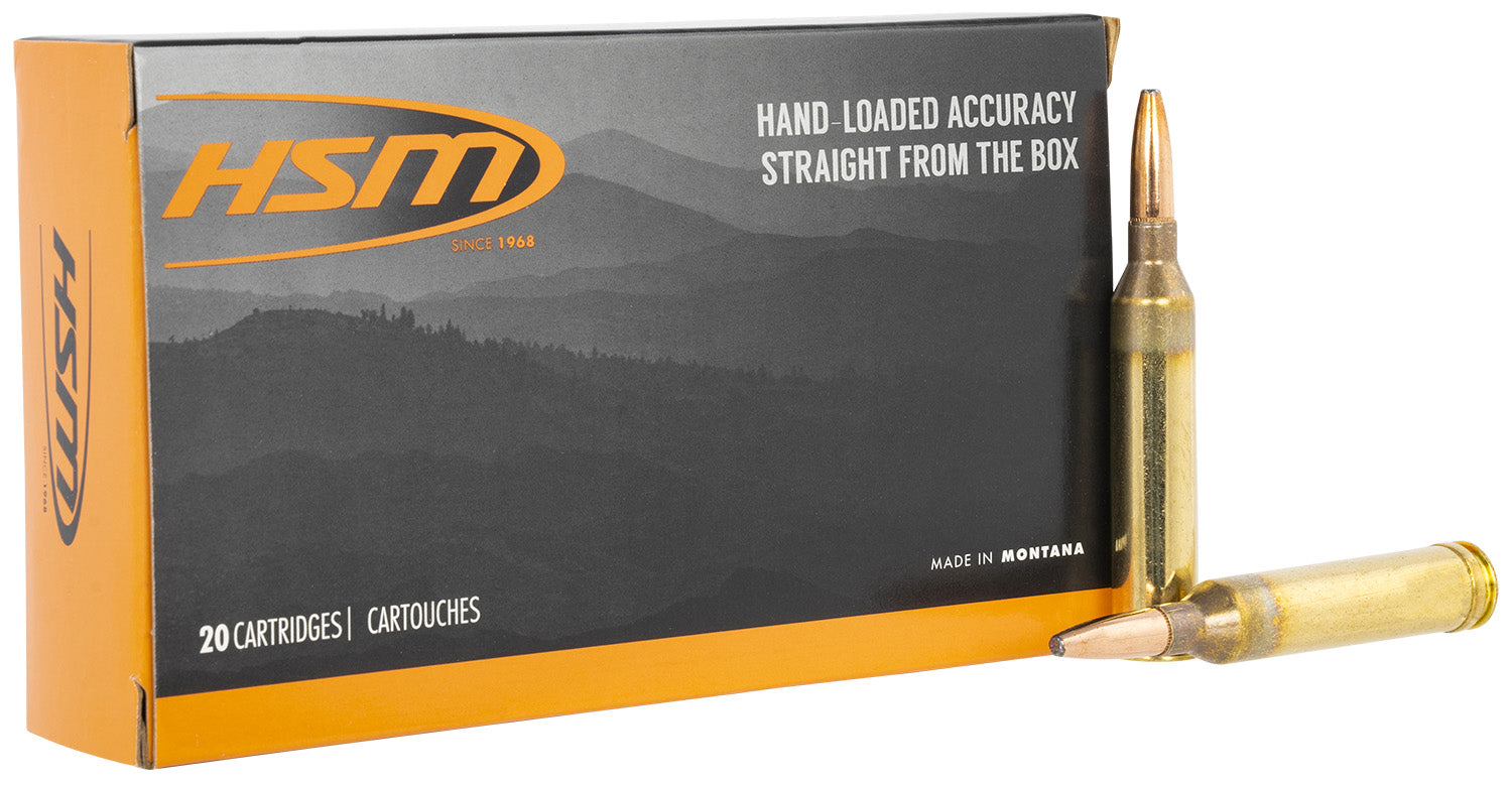 HSM 264WM1N Standard  264 Win Mag 140 gr Soft Point 20 Per Box/ 20 Case