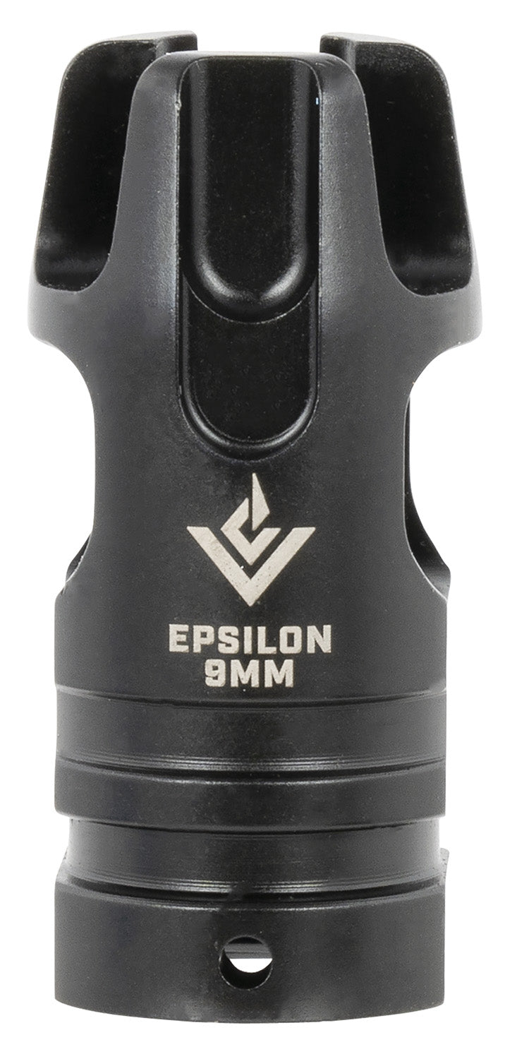 VG6 Precision  EPSILON  9mm Luger 1/2"-28 tpi 2.21" OAL, Black Stainless Steel