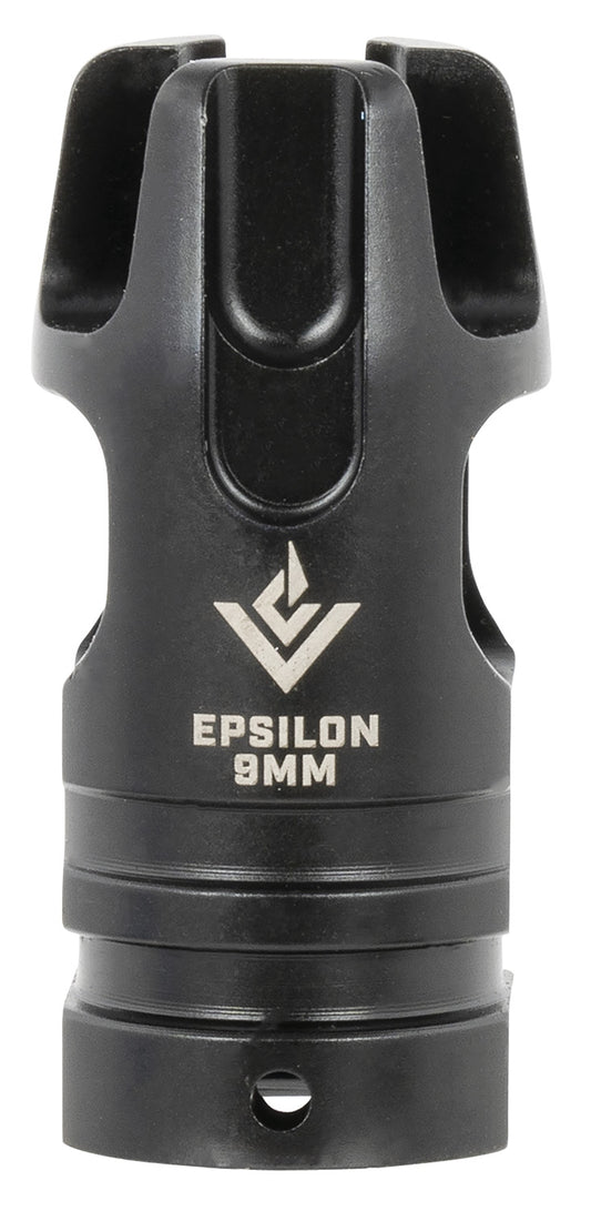 VG6 Precision  EPSILON  9mm Luger 1/2"-28 tpi 2.21" OAL, Black Stainless Steel