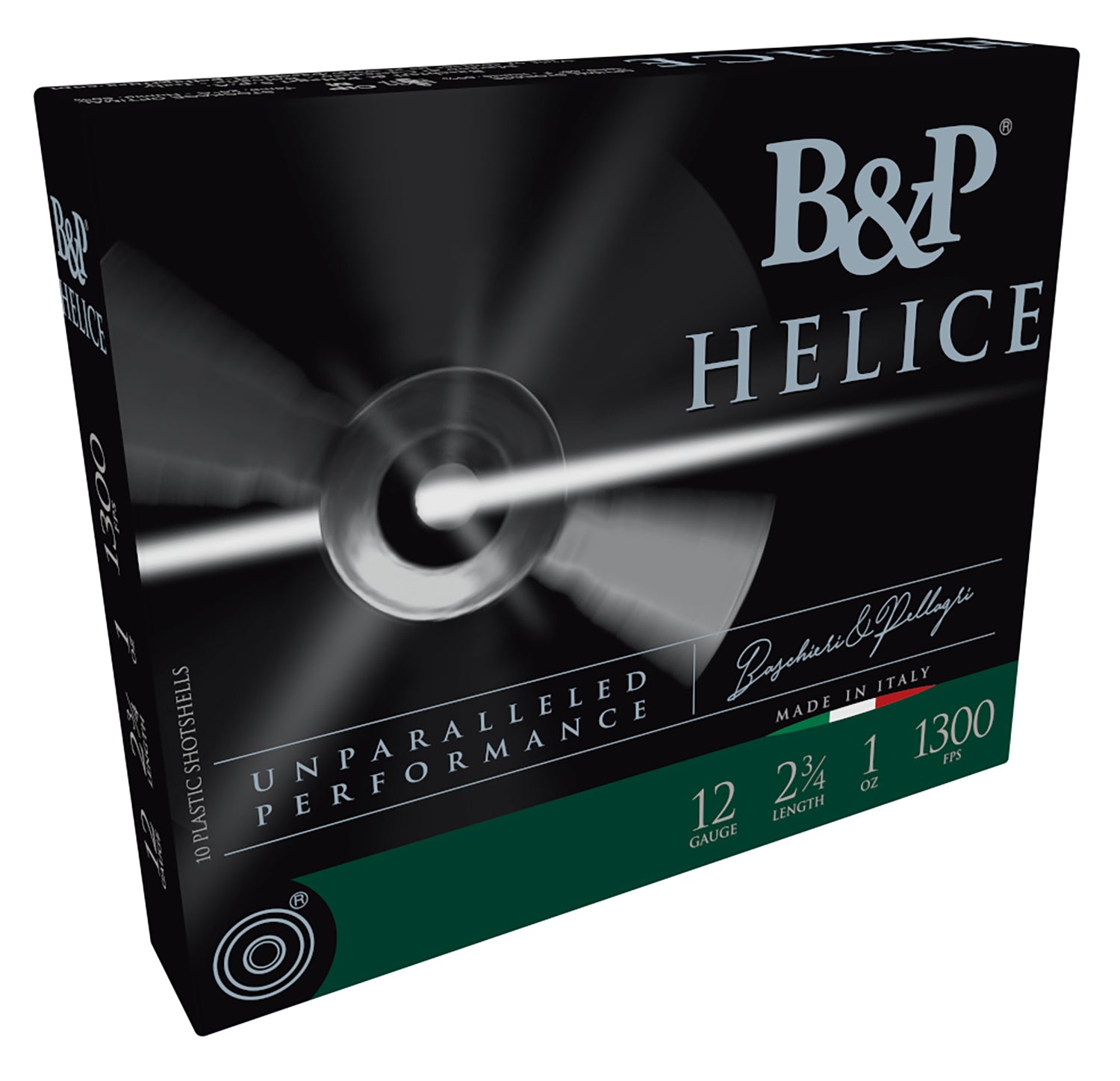 B&P 12B1FEL7 Competition Helice 12Gauge 2.75" 1oz 7.5Shot 10 Per Box/10 Case