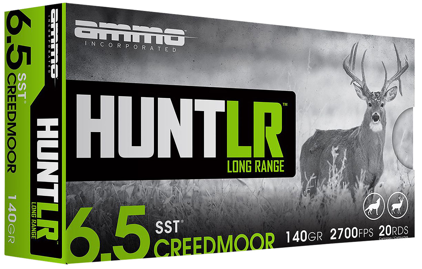 Ammo Inc 65CM140SSTA20 Signature  6.5Creedmoor 140gr Super Shock Tip 20 Per Box/10 Case
