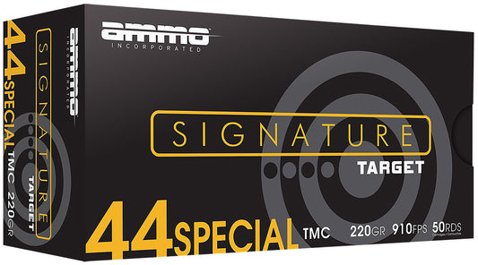 Ammo Inc 44S220TMCA50 Signature  44S&W Spl 220gr Total Metal Case 50 Per Box/20 Case
