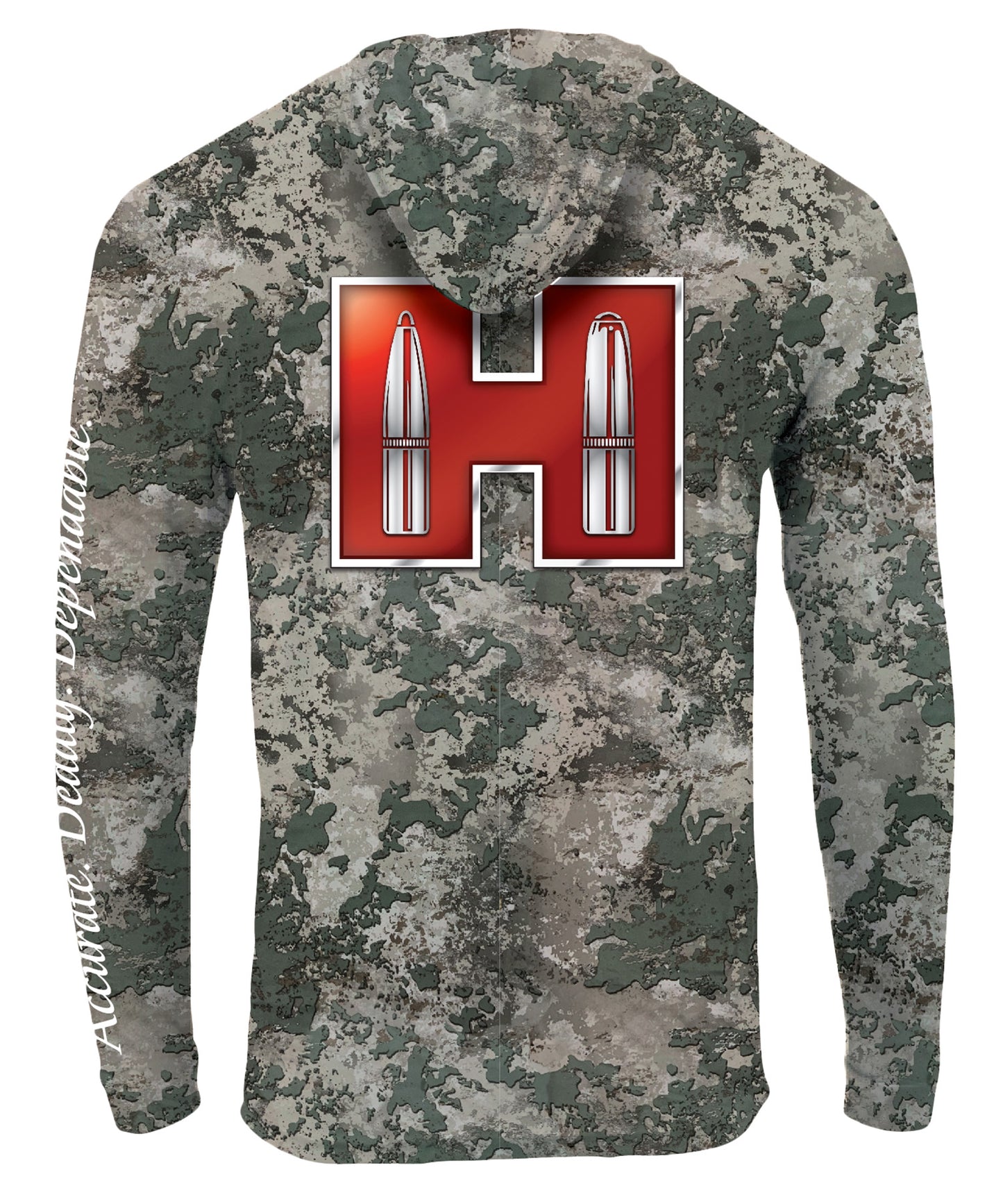 Hornady 99599M Solar Hoodie  Camo Long Sleeve Medium