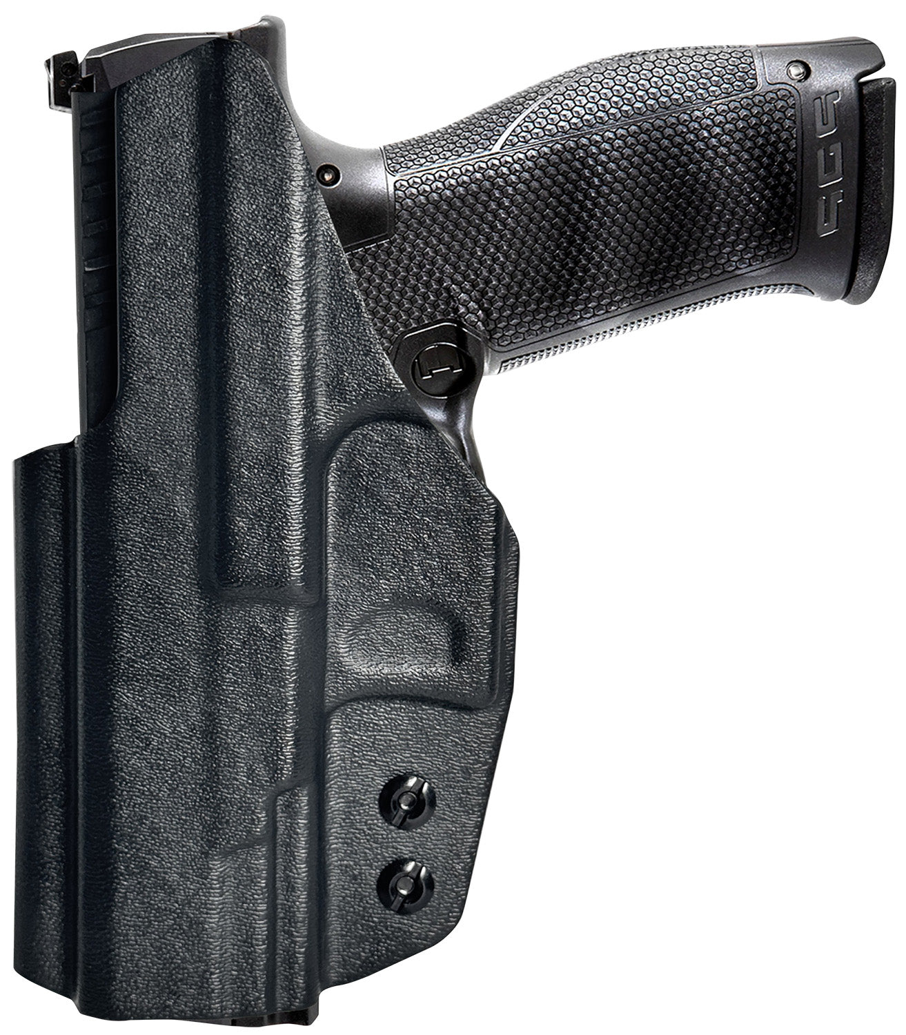 1791 Gunleather TACIWBPDPBLKR Tactical Kydex  IWB Black Kydex Fits Walther PDP Belt Clip Right Hand