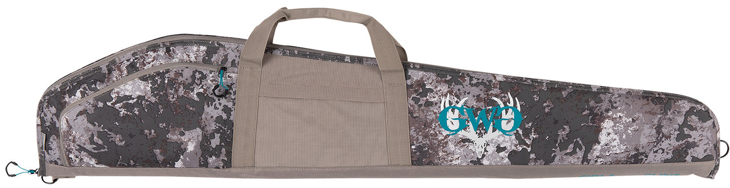Girls With Guns 1112-46 Artemis Rifle Case 46" Camo Foam Padded interior Lockable Zipper