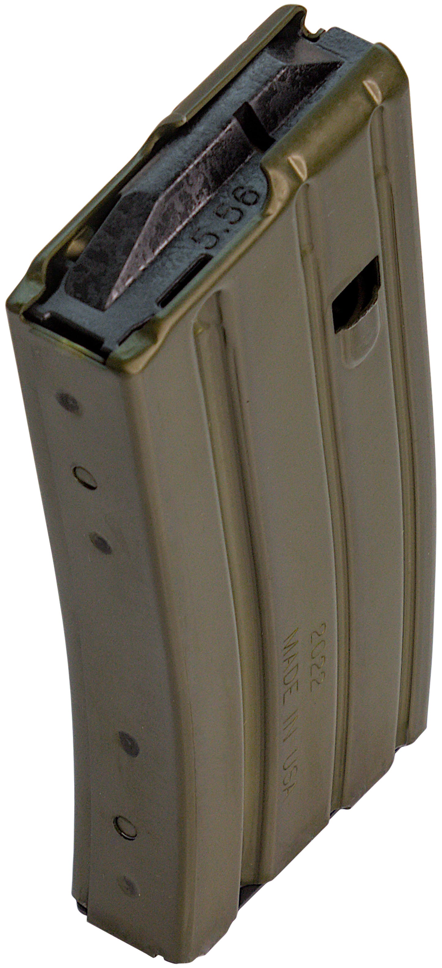 DuraMag 2023008175CPD AR-15 Duramag Speed 20rd 300 BO/223 Cal/5.56 OD Green Aluminum
