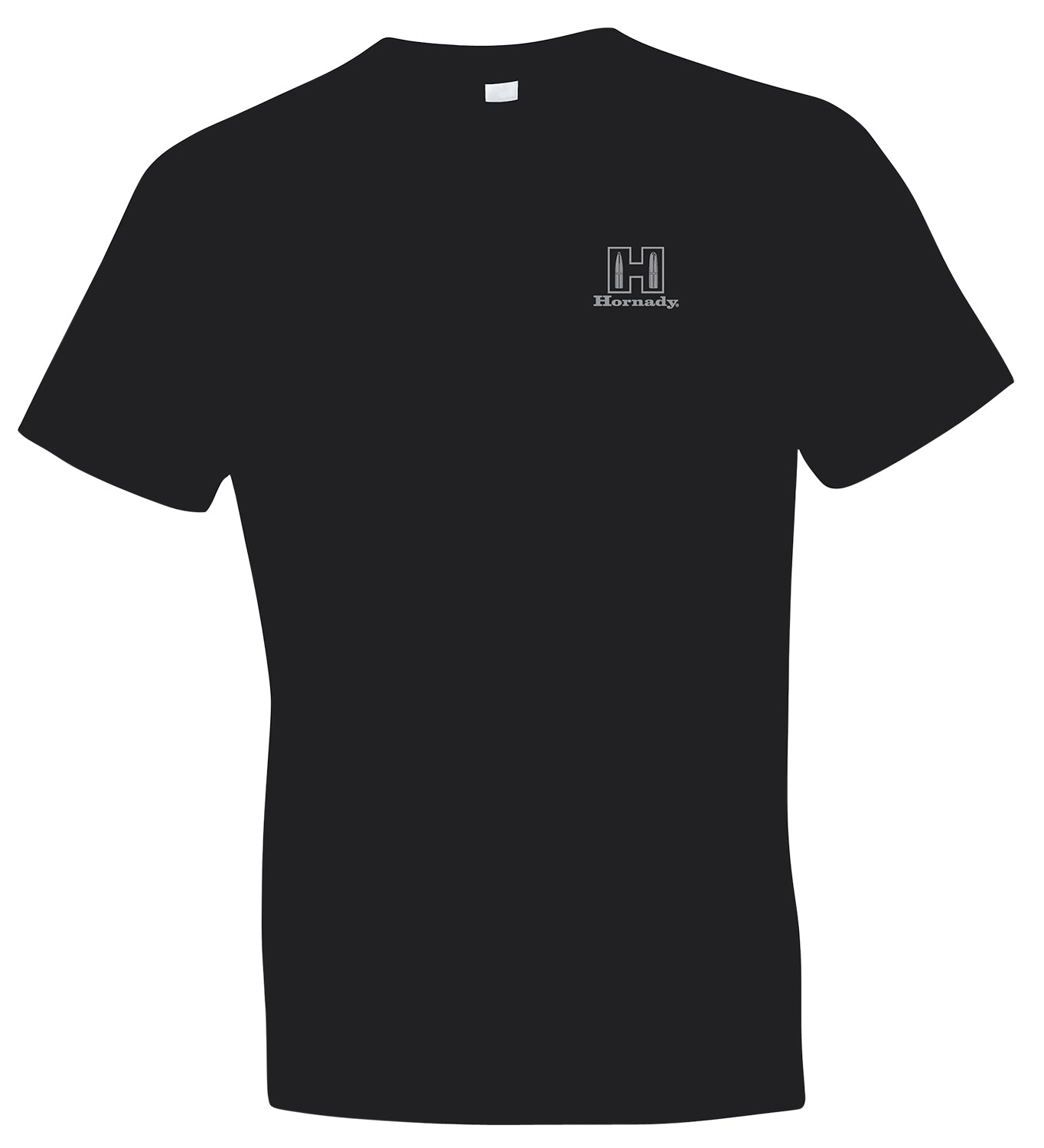 Hornady Gear 30123 Fueled By Hornady  Black Cotton, Short Sleeve Semi-Fitted Large