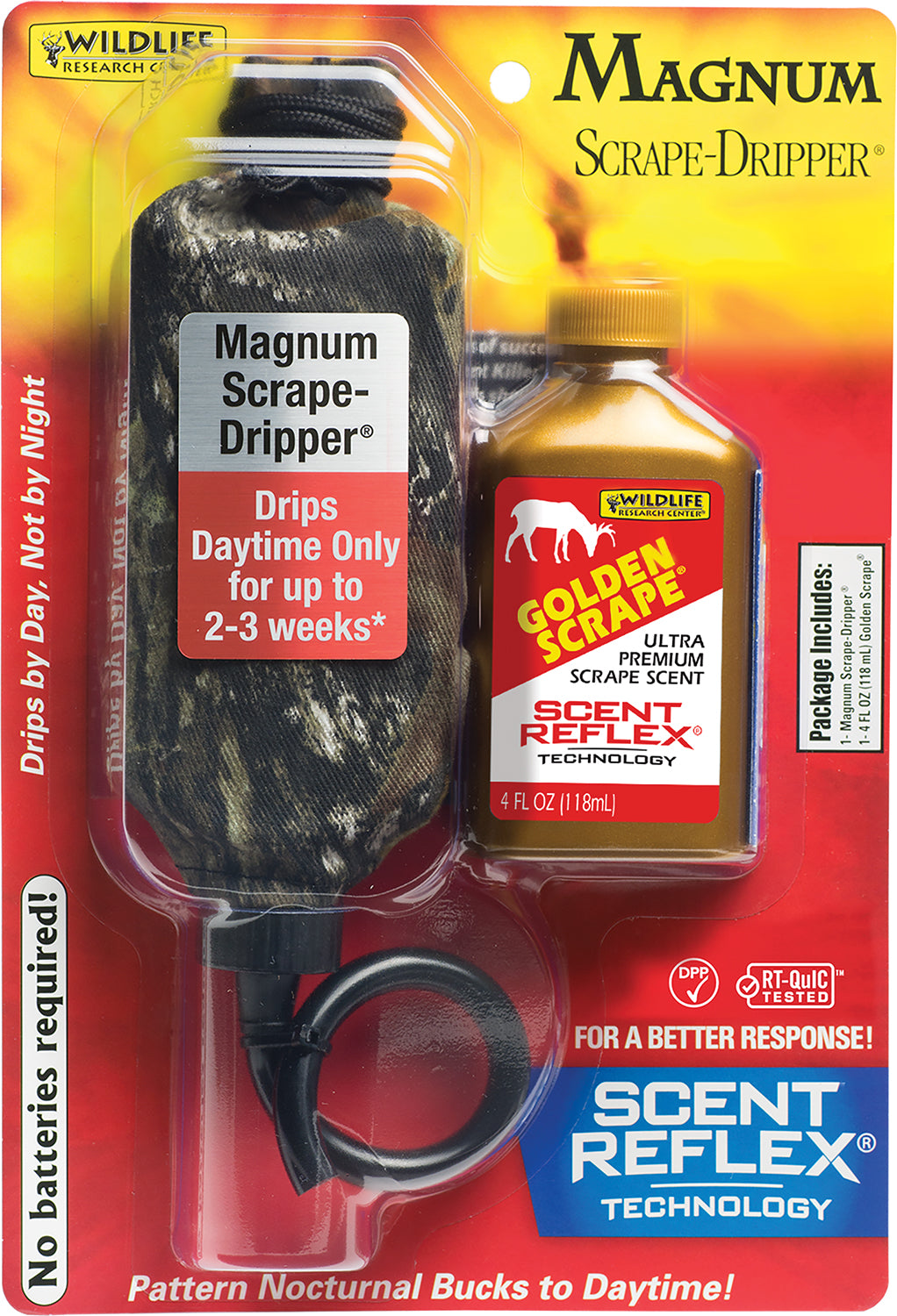 Wildlife Research 386 Magnum Scrape-Dripper Golden Combo 4 oz Dripper Deer