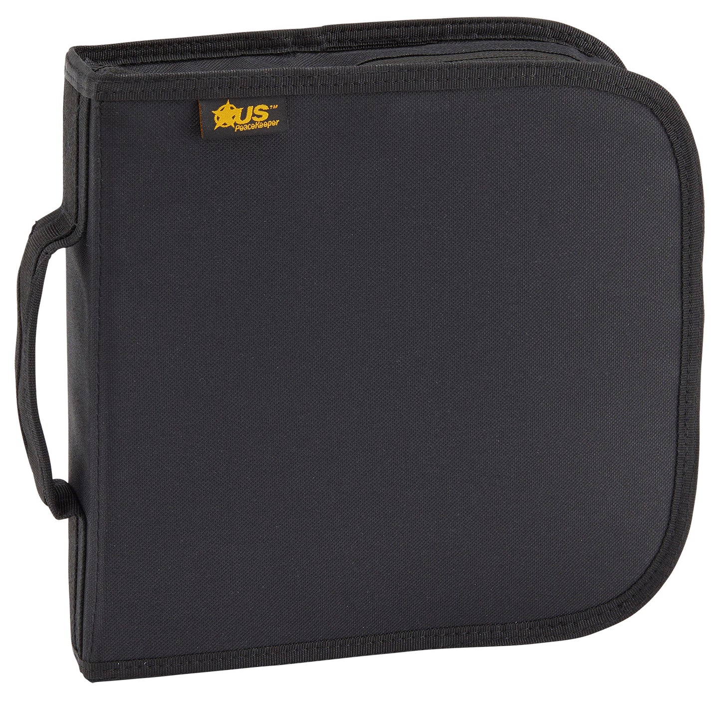 US PeaceKeeper P26208 Handgun Case  Black Holds 1 Handgun Polyester
