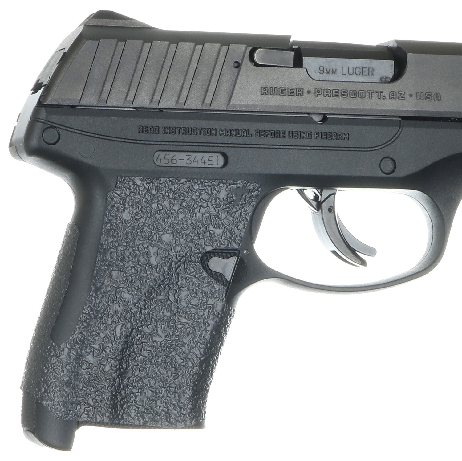 Talon Grips EV11R Adhesive Grip  Textured Black Rubber, Fits LC9(s)/LC380, EC9s
