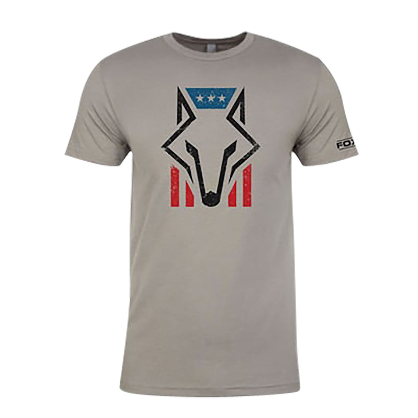 Foxpro FHFGL Foxhead Flag Gray Cotton/Polyester Short Sleeve Large