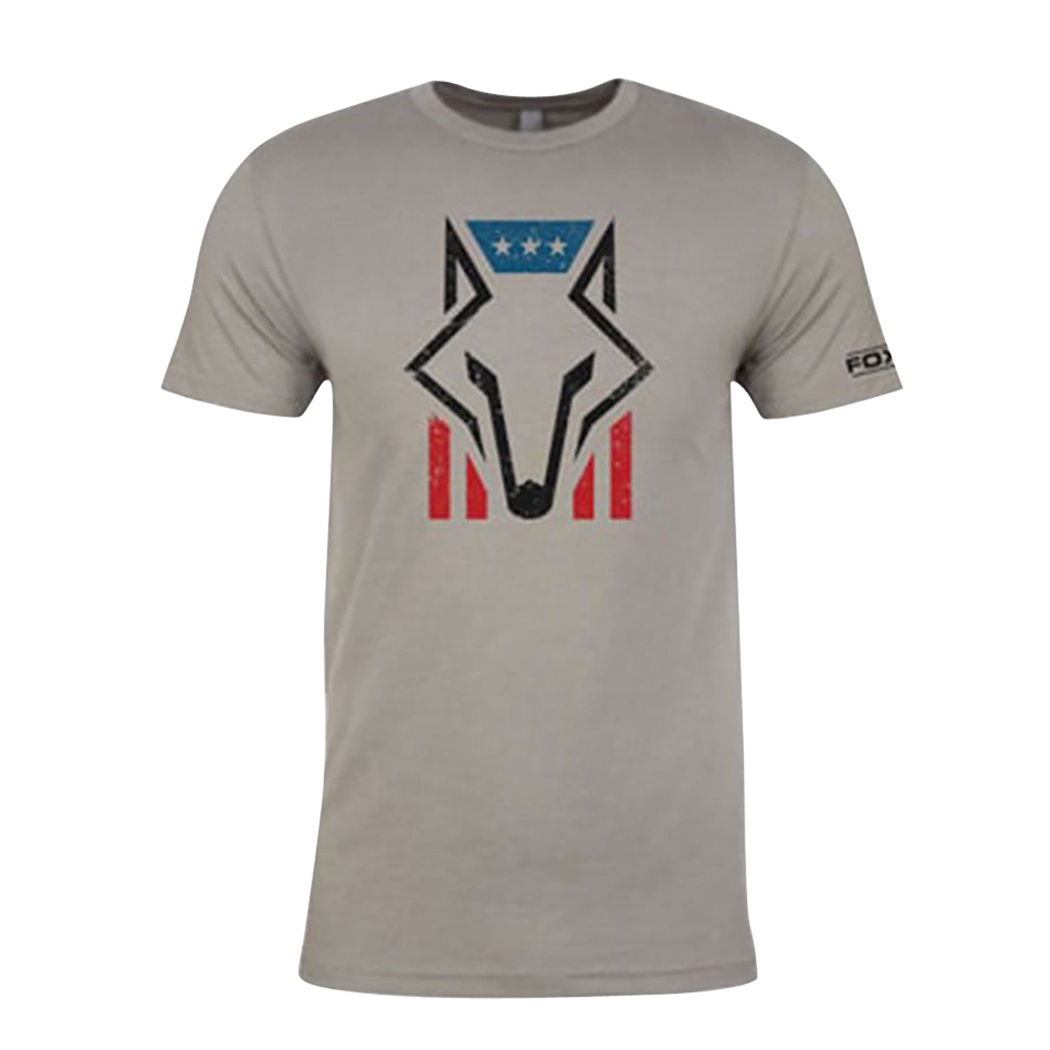 Foxpro FHFGXL Foxhead Flag Gray Cotton/Polyester Short Sleeve XL