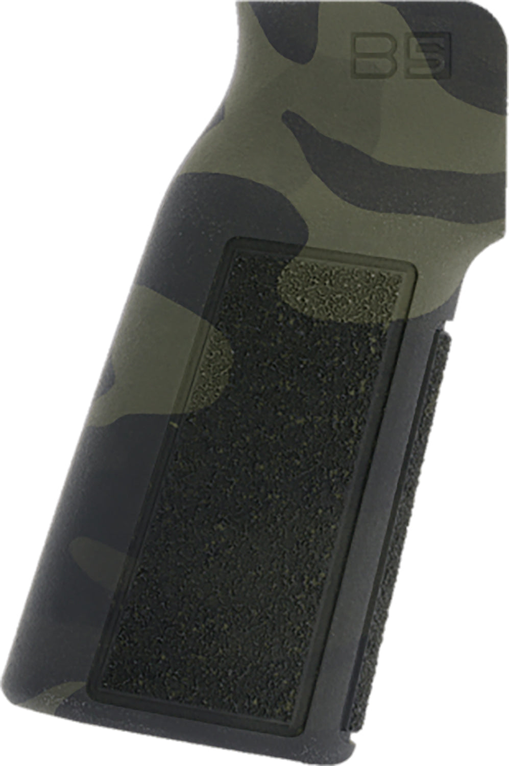 B5 Systems PGR1473 Type 22 P-Grip  Black Multi-Cam Aggressive Textured Polymer, Increased Vertical Grip Angle with No Backstrap, Fits AR-Platform
