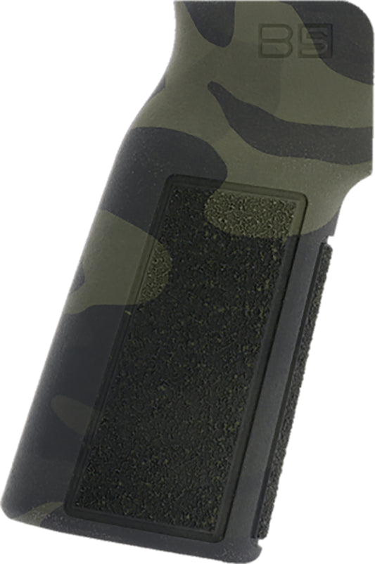 B5 Systems PGR1473 Type 22 P-Grip  Black Multi-Cam Aggressive Textured Polymer, Increased Vertical Grip Angle with No Backstrap, Fits AR-Platform