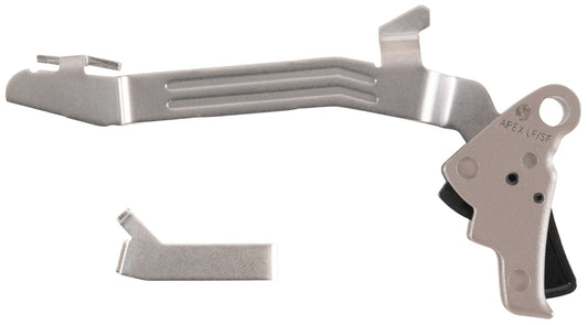 Apex Tactical 102P117FDE Action Enhancement  Slim Flat Dark Earth Drop-In, Compatible w/Glock 43/43X/48
