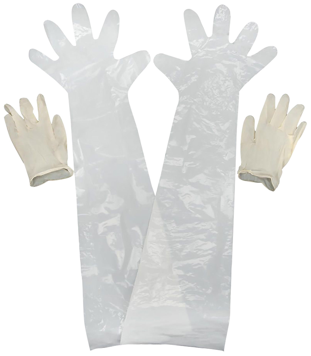 Allen 51 Field Dressing  Clear Shoulder/Wrist Latex 2 Pack
