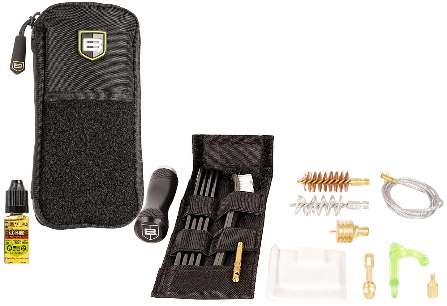 Breakthrough Clean BTMPK12 Badge Rod/Pull Thru Kit 12 Gauge