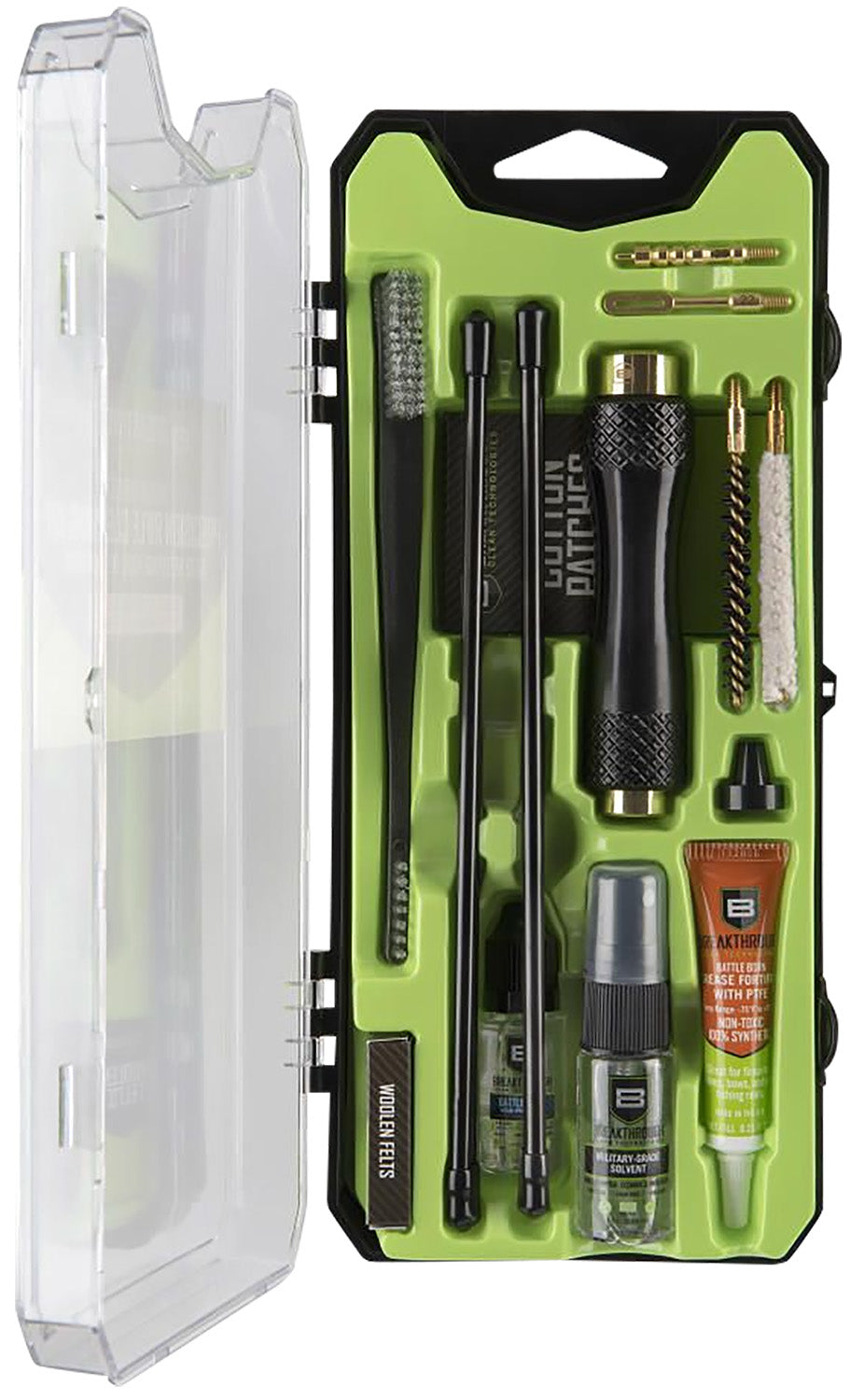 Breakthrough Clean BTCCC25RC Vision Series Rifle Cleaning Kit .25 Cal
