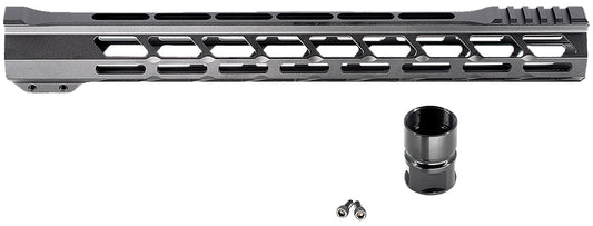 Anderson G2K066M215 M-Lok Handguard 15" Low Mass  Black Anodized