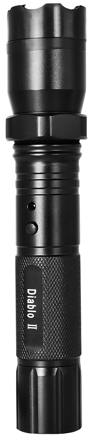 SKYLINE USA INC TLSGGDD2 Stun Gun Diablo Black Features Flashlight Includes Safety Strap