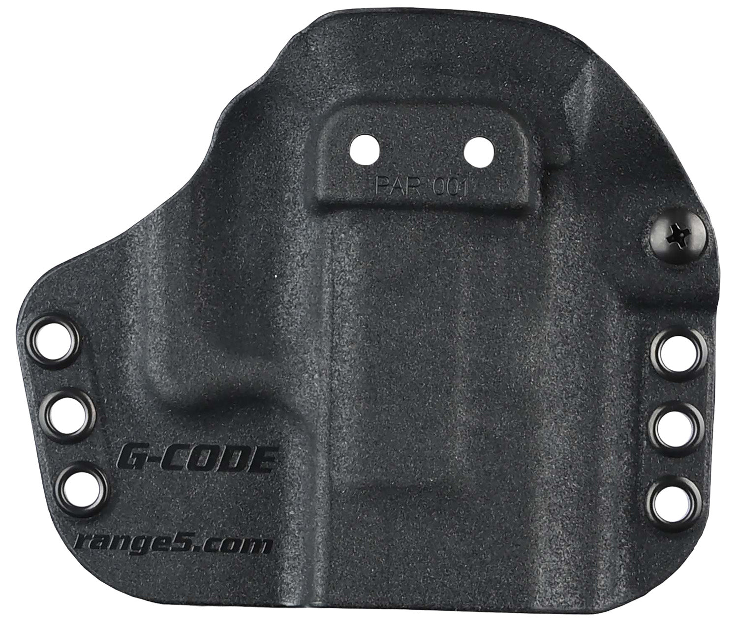 G-Code PAR001BK Paradigm Holsters IWB/OWB Size Small Black