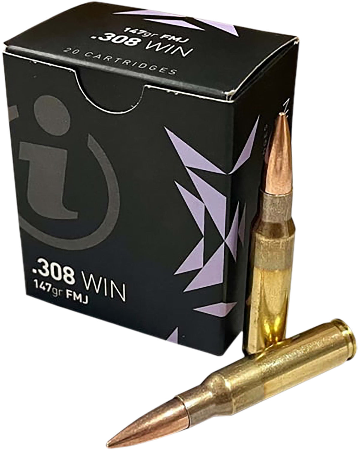Ammo Inc IGMAN30820 Igman  308Win 147gr Full Metal Jacket 20 Per Box/50 Case