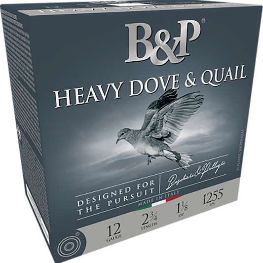 B&p Ammunition 410BD6 Heavy Dove & Quail  410Gauge 2.50" 1/2oz 6Shot 25 Per Box/10 Case