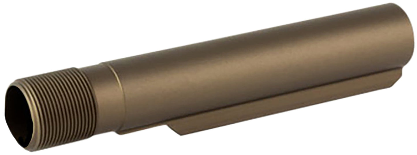 Lead & Steel Llc ARC-BT-7075-FDE Mil-Spec Buffer Tube 7075 T-6 Aluminum Flat Dark Earth AR-15 Carbine