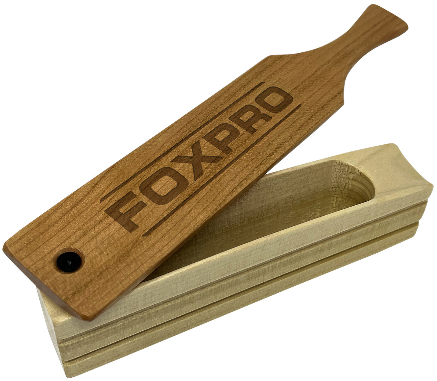 Foxpro POPLARWATERPROOFBOX Popbox Box Call Turkey Sounds Brown