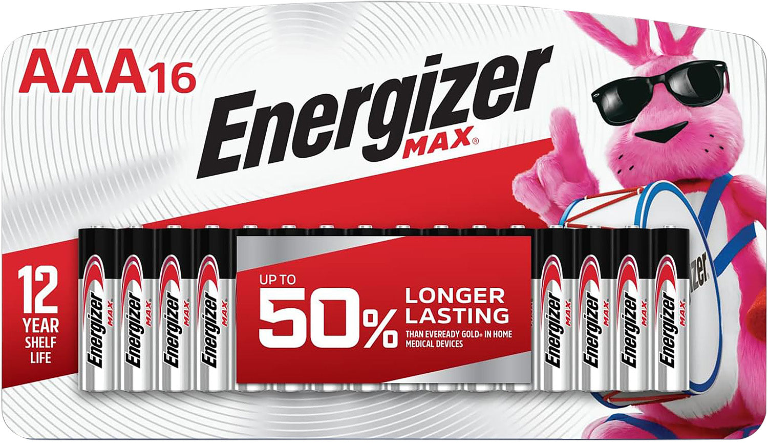 Rayovac E92LP16F3 AAA Max Black/Silver 1.5V Alkaline Qty (16) Single Pack