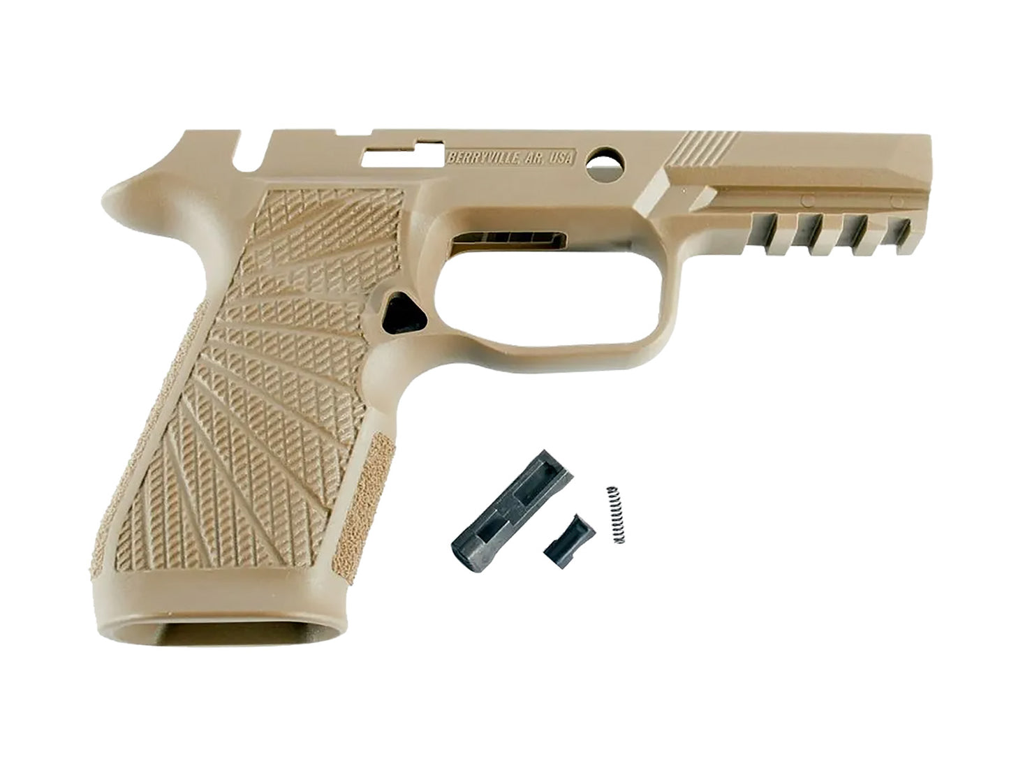 Wilson Combat 320CMT Grip Module Carry Compatible w/ Sig P320 Tan Polymer Frame