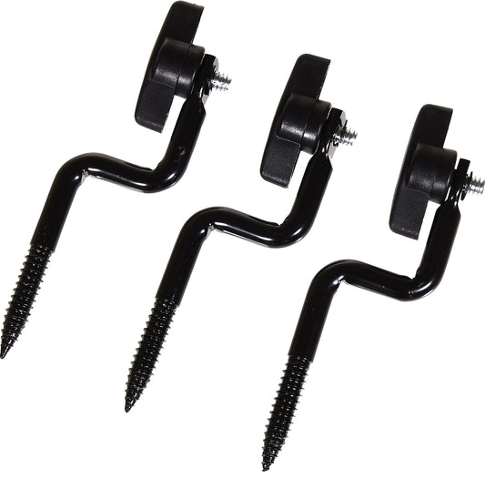 Allen 5307 Trail Camera Tree Mount Black Steel 3 Pack