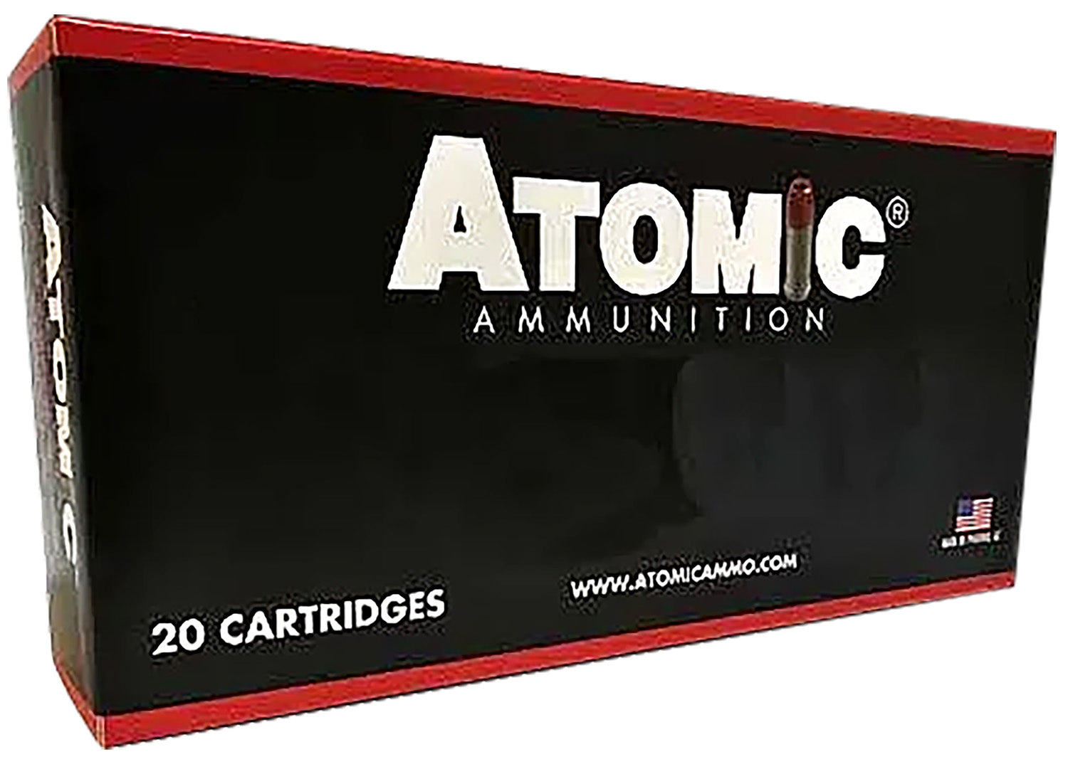 Atomic Ammunition 04928 Pistol Subsonic 44Mag 300gr Lead Hollow Point 20 Per Box/10 Case