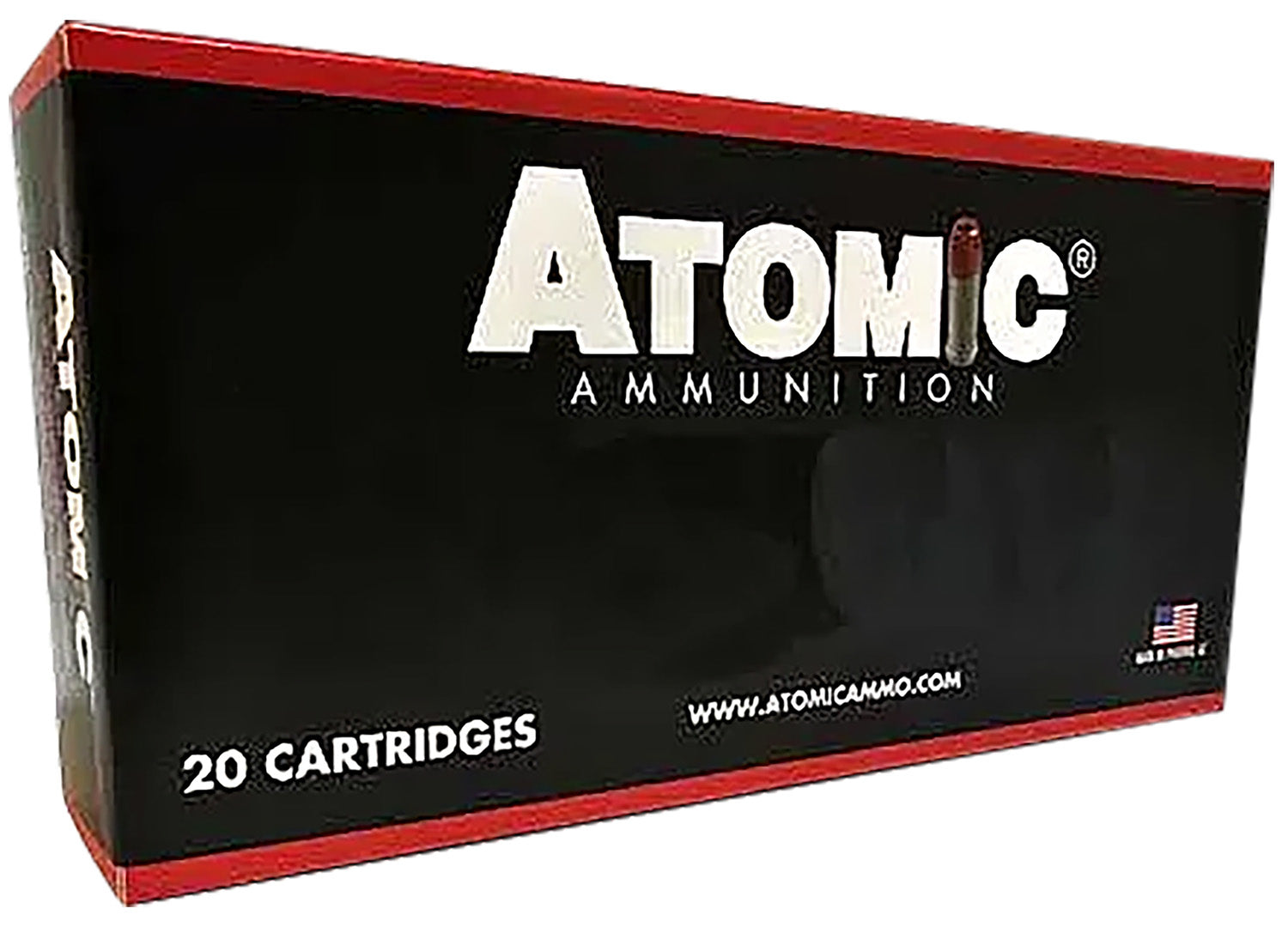Atomic Ammunition 04935 Pistol Subsonic 45Colt 300gr Lead Hollow Point 20 Per Box/10 Case