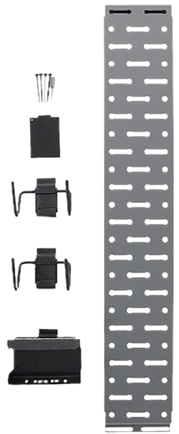 Uncle Henry 1215348 Securewall Handgun Kit Black/Silver Holds 2 Handgun