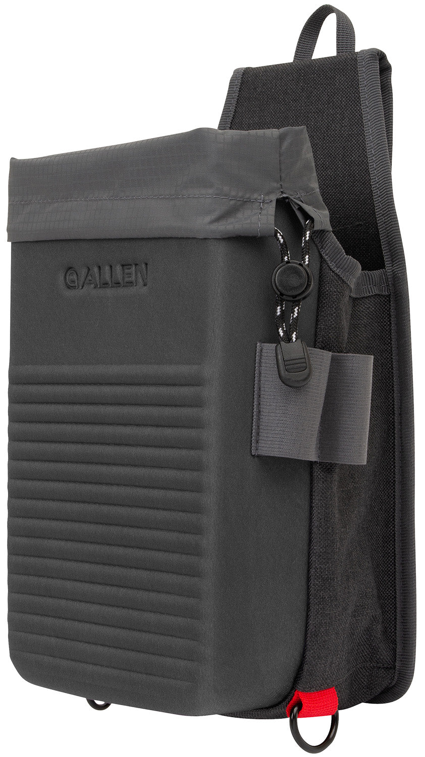 Allen 8334 Competitor Double Compartment Shell Bag Gray Molded EVA 12 Gauge