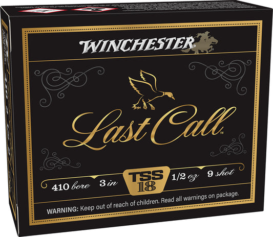 Winchester Ammo LCTSS4139 Last Call  410Gauge 3" 1/2oz Tungsten 9Shot 10 Per Box/10 Case