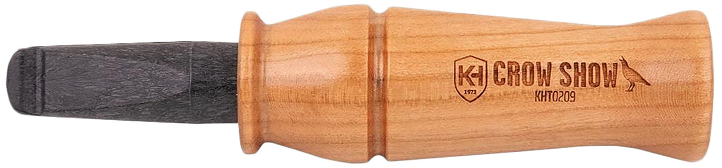 Knight & Hale KHT0209 Crow Show Locator Call Turkey Sounds Brown Wood