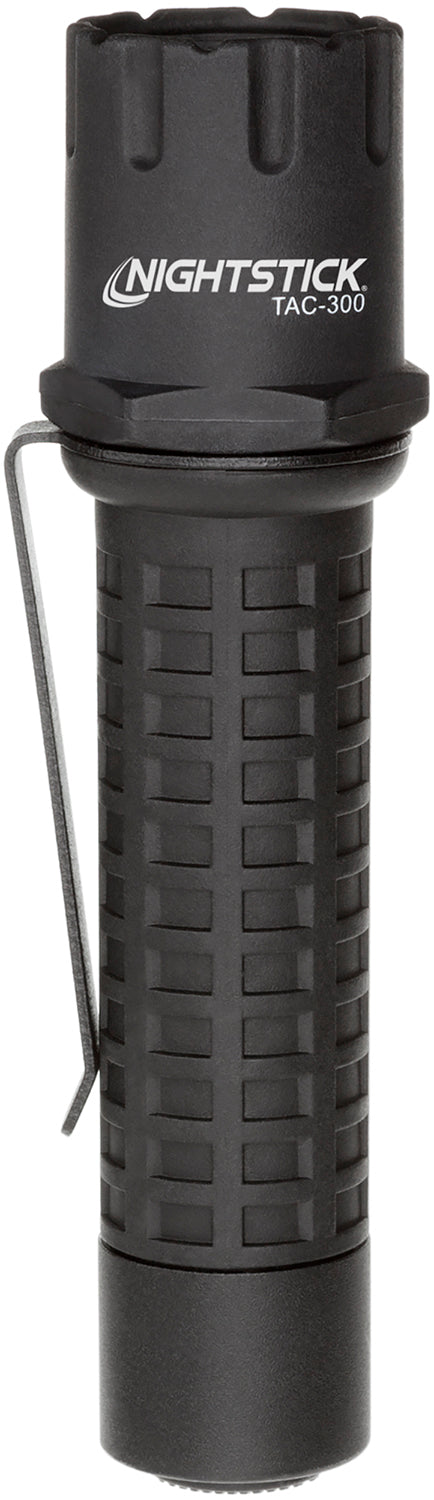 Nightstick TAC300B Polymer Tactical Flashlight  Matte Black 180 Lumens White LED