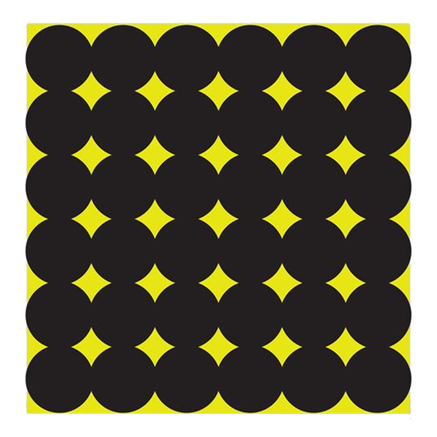 Birchwood Casey 34115 Shoot-N-C Pasters Black Adhesive Paper 1" 12 PK