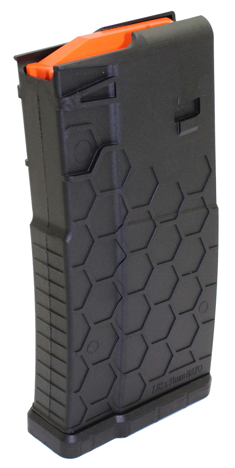 Hexmag HX20SR2551BL SR-25  Black Detachable 20rd 308 Win 7.62x51mm NATO for AR-10