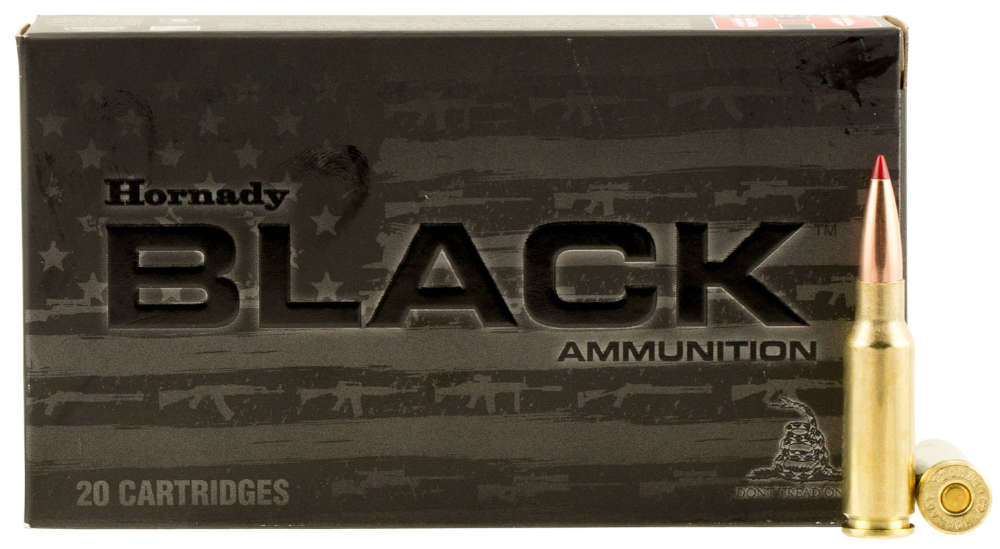 Hornady 81528 Black  6.5Grendel 123gr Extremely Low Drag Match 20 Per Box/10 Case